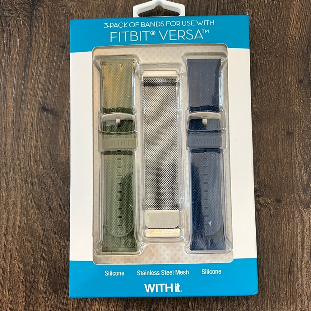 WITHit 3 pack watch band set
